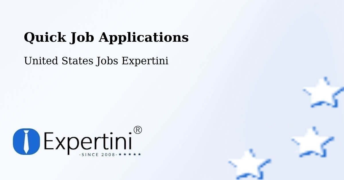 Quick Apply Feature – Eddystone - United States Jobs Expertini